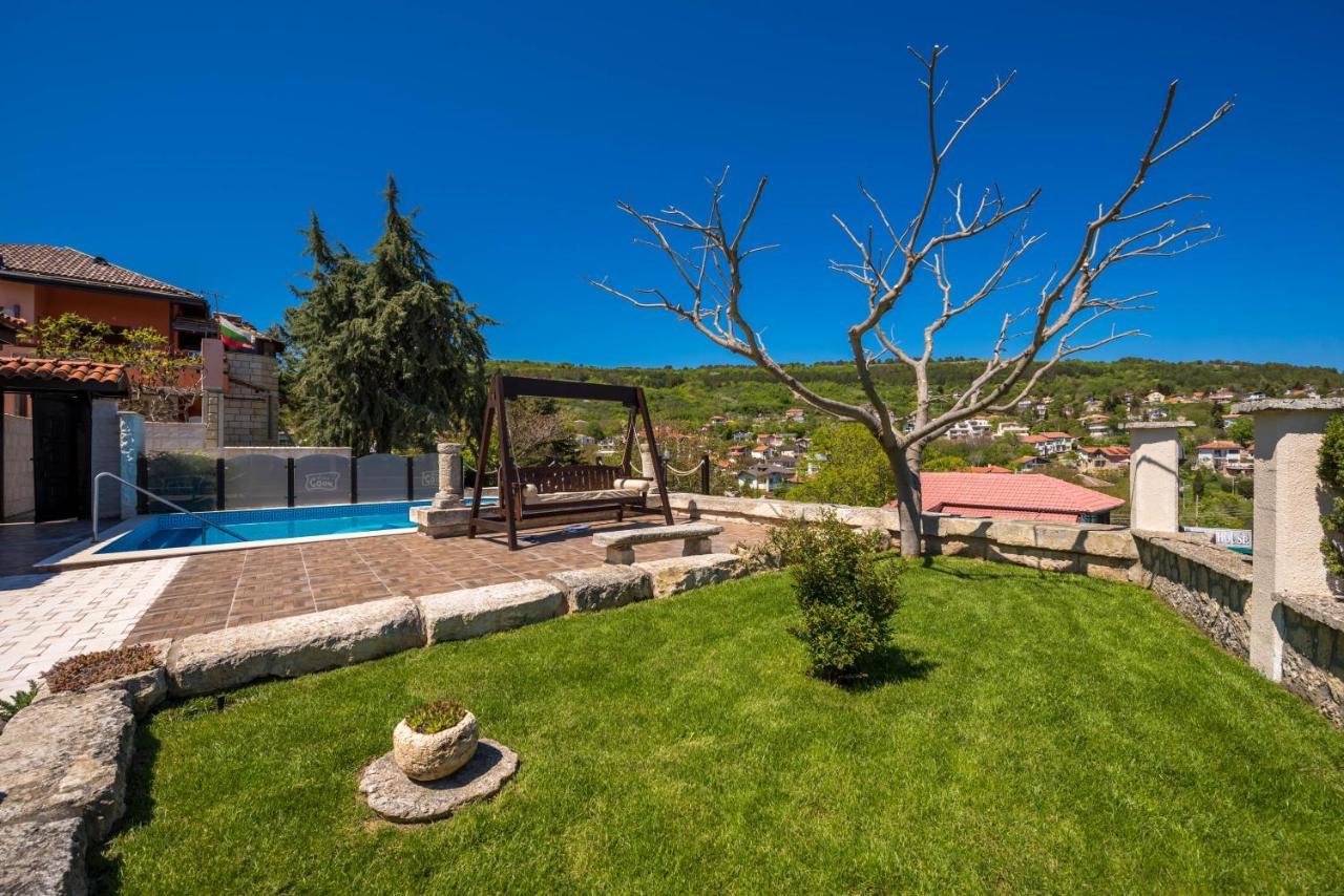 Villa Cook With Sea View - Heated Pool - At Baltsjik Eksteriør bilde