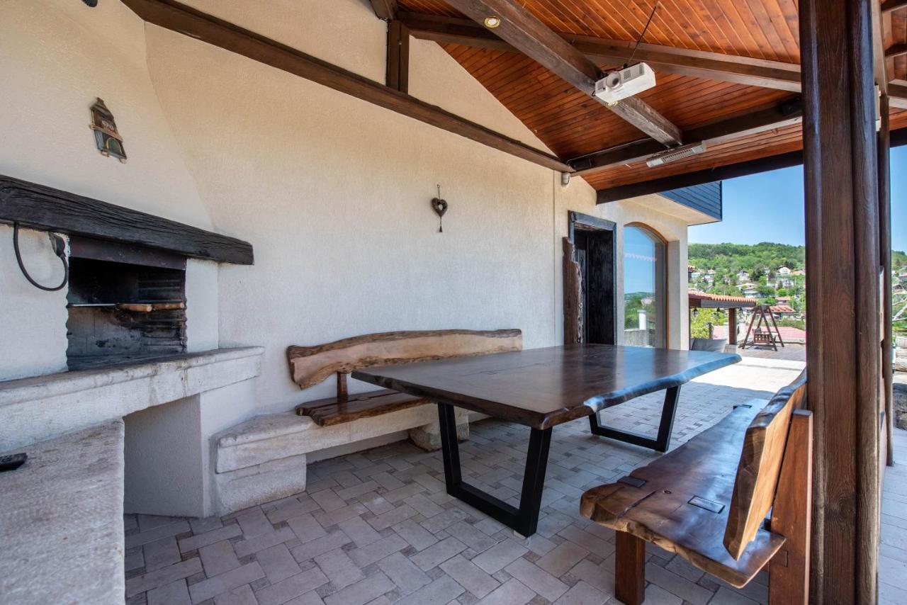 Villa Cook With Sea View - Heated Pool - At Baltsjik Eksteriør bilde