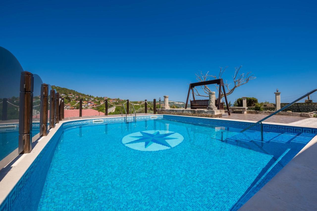 Villa Cook With Sea View - Heated Pool - At Baltsjik Eksteriør bilde