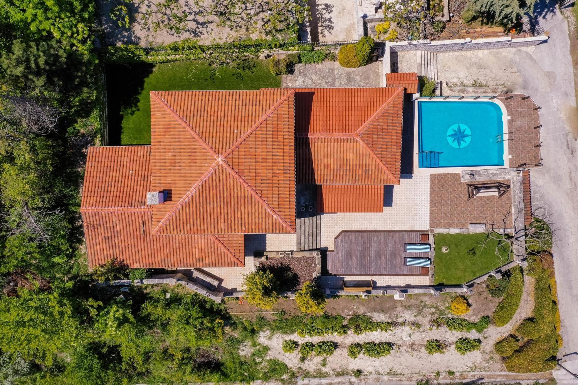 Villa Cook With Sea View - Heated Pool - At Baltsjik Eksteriør bilde